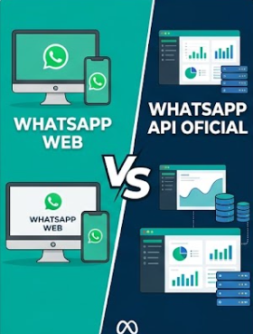 WhatsApp Web versus WhatsApp API Oficial